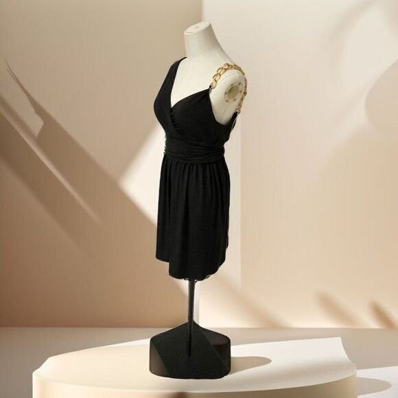 Muse Stunning NWOT Black Dress - Picture 3 of 12